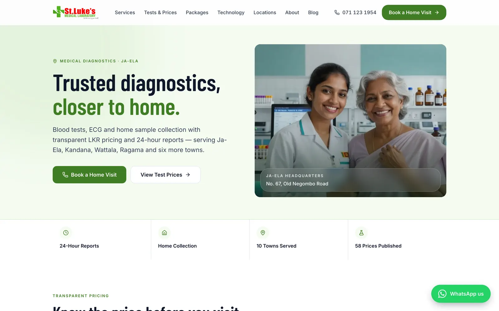 St. Luke's Hospitals website
